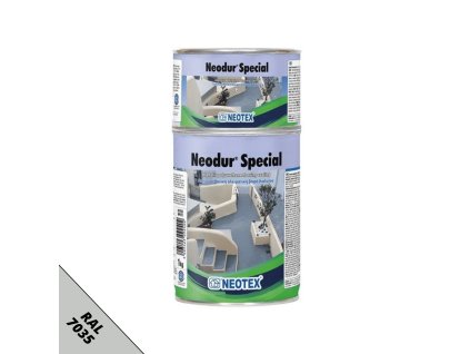 Neodur Special - polyuretánový podlahový náter (Balenie 5 kg, Farba Svetlosivá (7035))