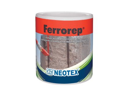 Ferrorep - antikorózny náter pre oceľové výstuže (Balenie 4 kg)