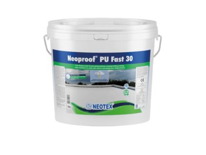 Neoproof PU Fast-30 - rýchloschnúca polyuretánová membrána (Balenie 13 kg, Farba Biela)