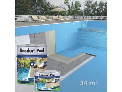 Neodur Pool polyuretánový náter pre bazén 3