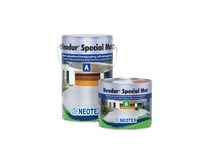 Neodur Special Mat - Matný polyuretánový náter na podlahy (Balenie 5 kg, Farba Biela)