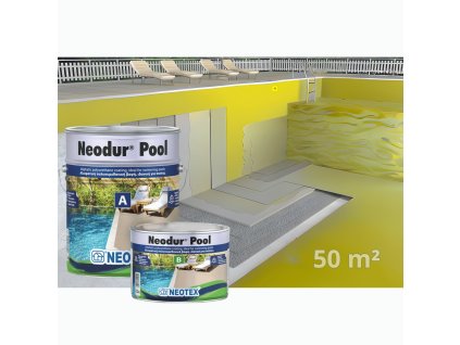 Neodur Pool polyuretanovy nater pre bazen pieskova