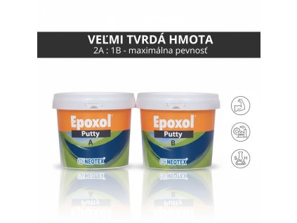 Epoxol putty velmi tvrda hmota