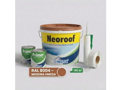 Neoroof Nordic 100m² kompletný set
