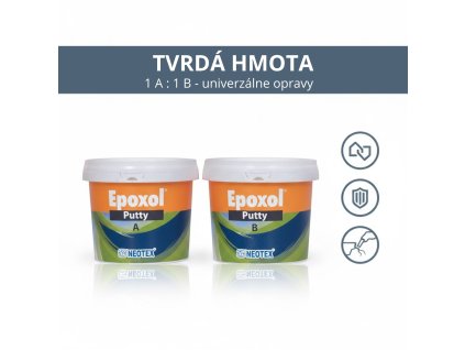 Epoxol putty tvrdá hmota