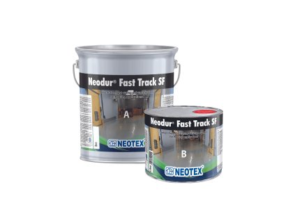Neodur Fast Track SF - rýchloschnúca živica na podlahy (Balenie 4,5 kg, Farba RAL 7035)