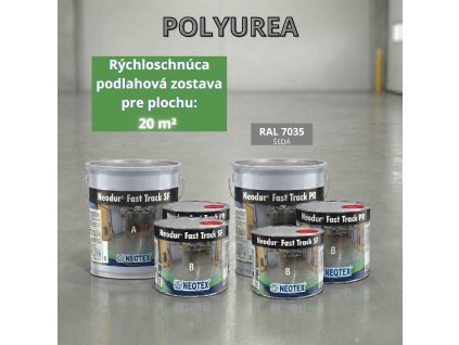 Rýchloschnúca podlaha 20 m2