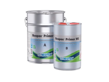 Neopox Primer WS epoxidový základný náter na vlhký, čerstvý betón (Balenie 5 kg)