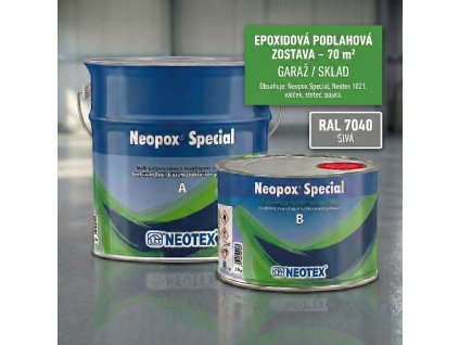 Epoxidová podlahová zostava 70 m2