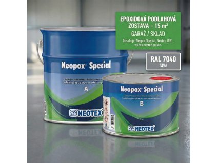 Epoxidová podlahová zostava 15m2