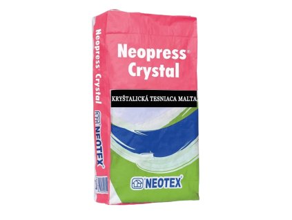 NEOPRESS CRYSTAL - Kryštalická tesniaca malta (Balenie 25 kg vrece, Farba Sivá)