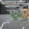 Samonivelačná epoxidová podlaha rovná ako zrkadlo 15m2