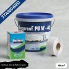Zostava pre asfaltový pás 40 m2 biela
