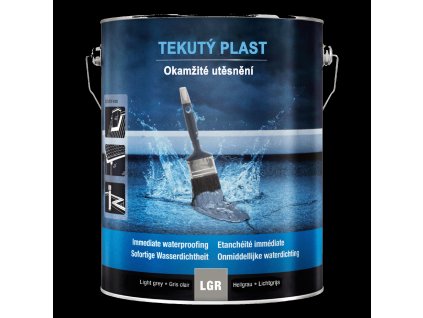 497 tekuty plast okamzite utesneni