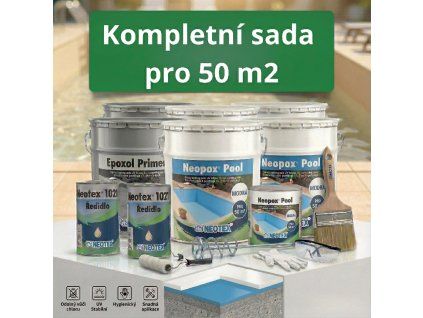 Kompletní sada pro 50 m 2 modrá