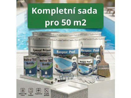 Kompletní sada pro 50 m2 bíla