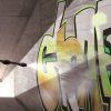 Graffiti Polycoat RUST-OLEUM aplikace