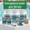 Kompletní sada pro 34 m2 beton, plast