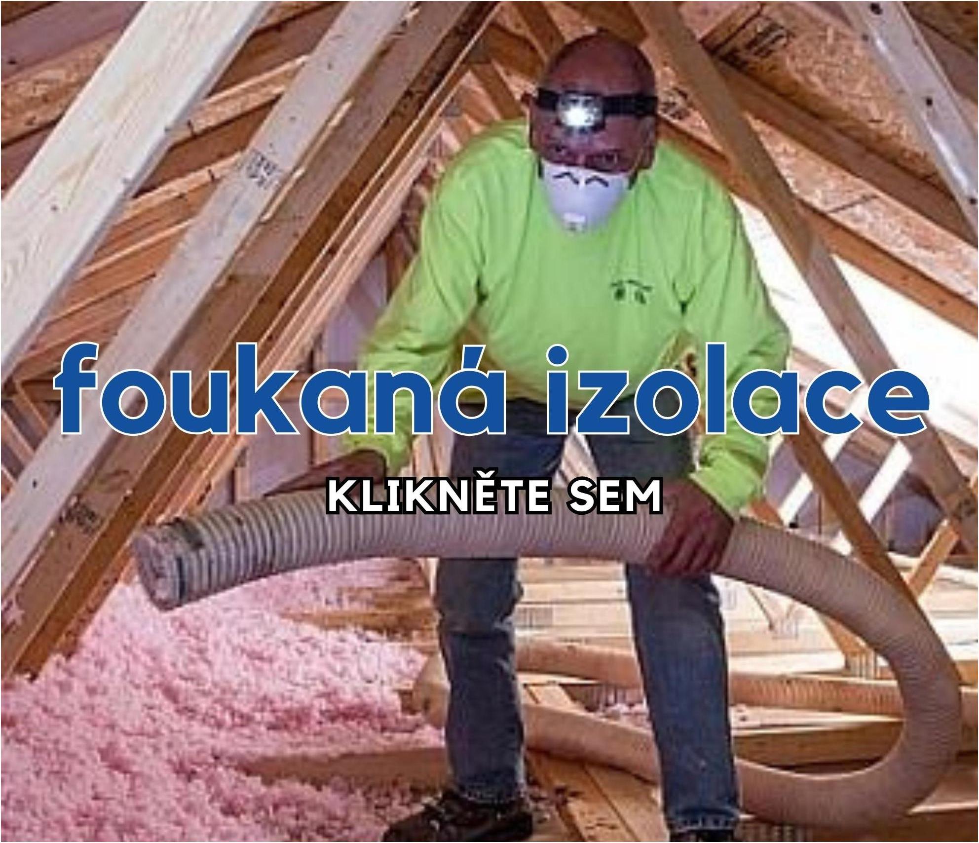 Foukaná izolace Brno
