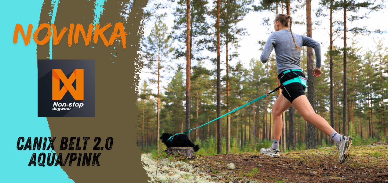 CaniX Belt 2.0 AQUA/PINK