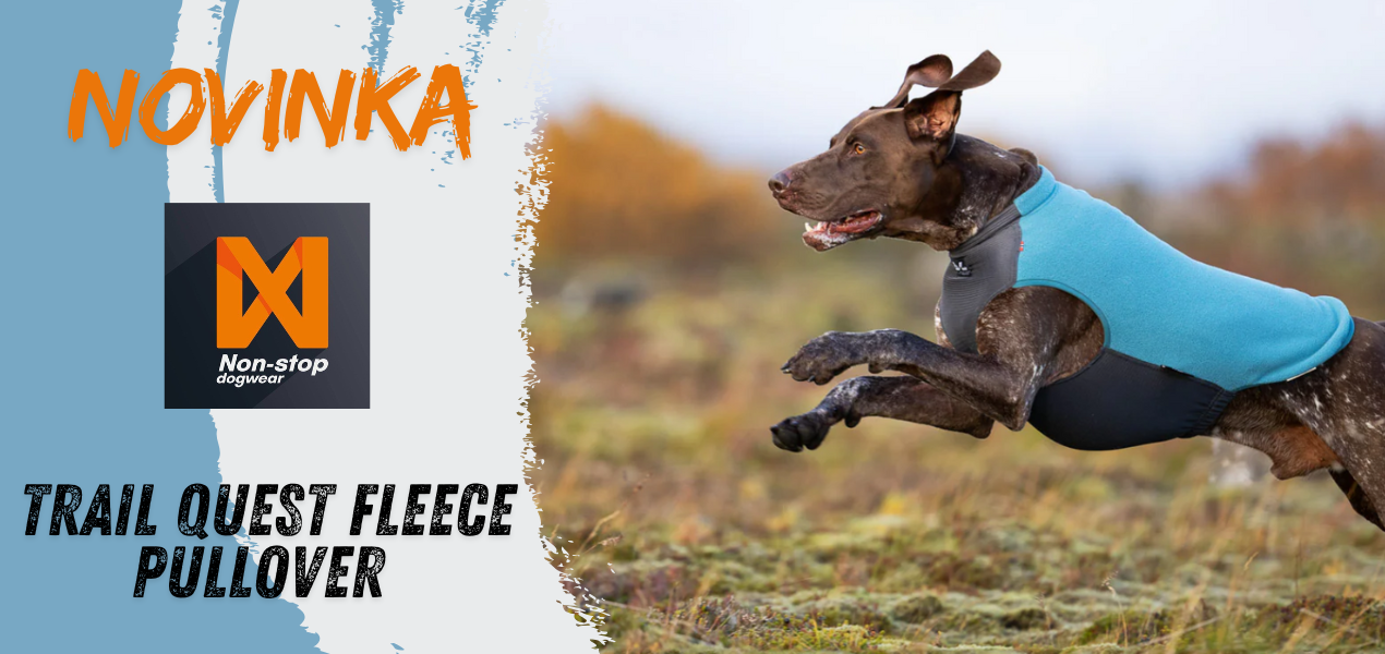 Mikina Trail quest fleece pullover