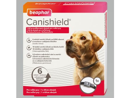 Beaphar Canishield 65cm antiparazitní obojek