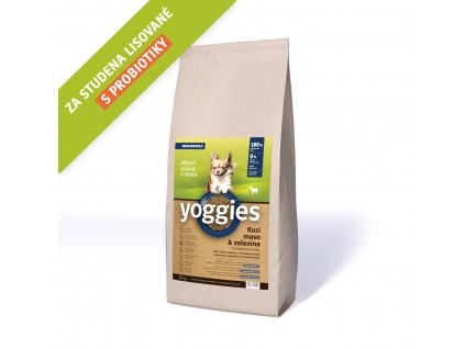 Yoggies 15 kg MINI Kozí granule lisované za studena s probiotiky