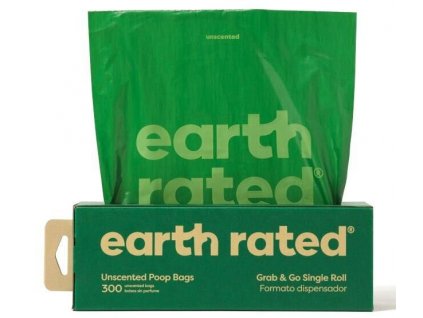 Sáčky na psí exkrementy Earth Rated role BEZ VŮNĚ 300ks box