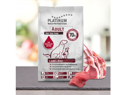 Platinum Natural Adult Lamb & Rice 15kg