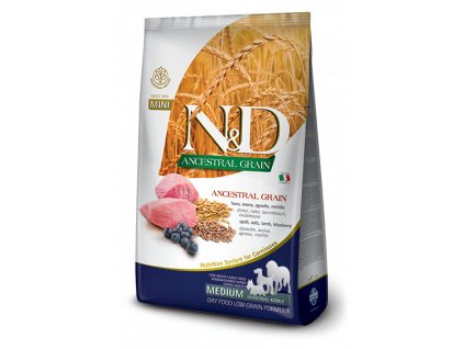 120 06 120 03 ND Low Ancestral Grain canine Adult medium uk LAMB@web