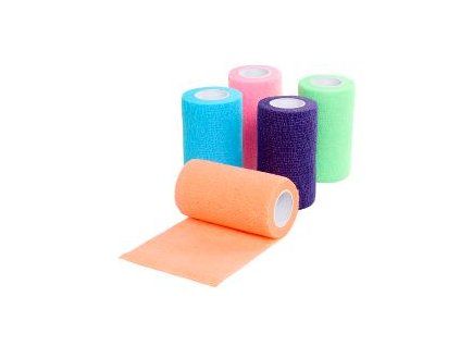 Elastické samodržící obinadlo 7,5cmx4,5m mix barev