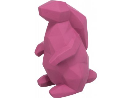 Geometrický králík s pískátkem 13cm