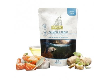93609 kapsicka isegrim salmon with trout 410g