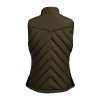 Back on Track Dámská vyhřívaná vesta Etna - olivově zelená