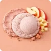 Hundeeis mit leberwurst