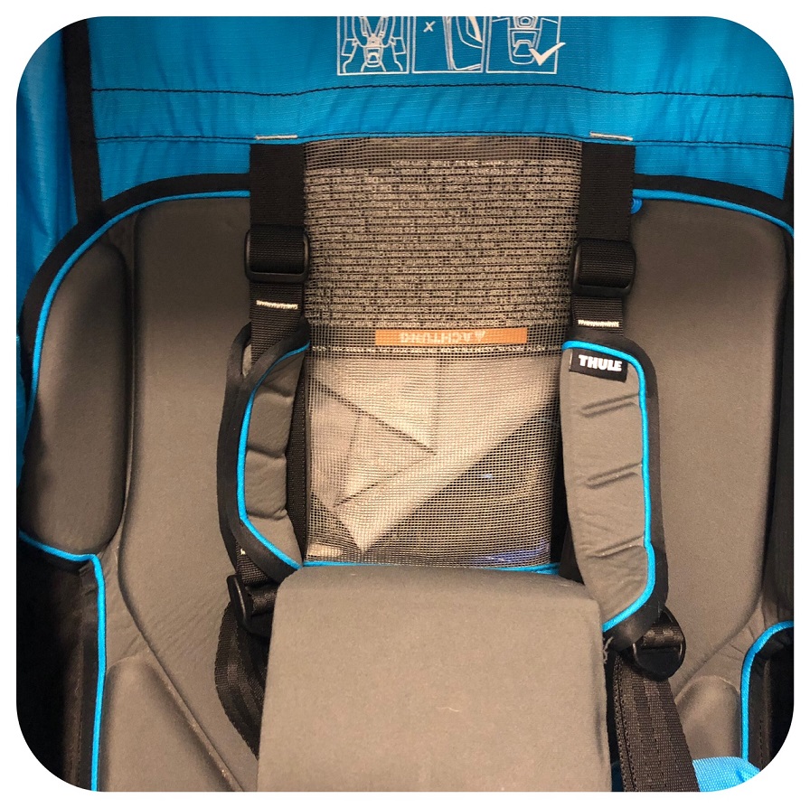 Padající zádová opěrka vozíku