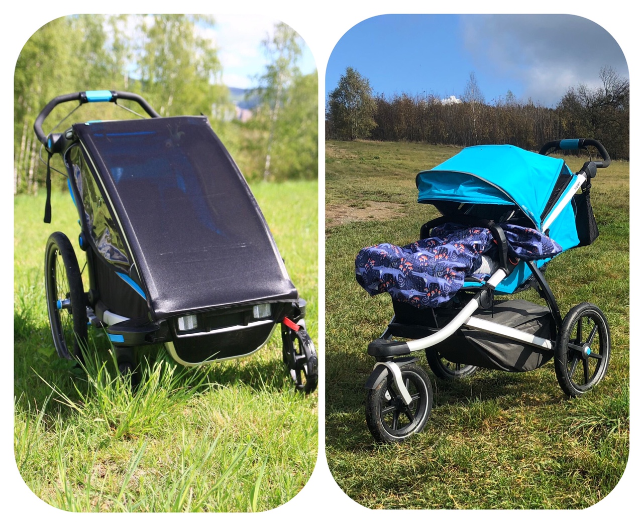 Srovnání Thule Sport vs. Urban Glide 2