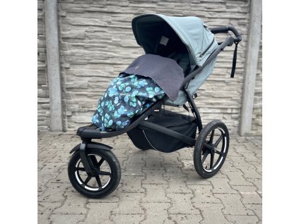 Nepadací deka do kočárku Urban Glide/Glide - letní  Tenká deka pro letní projížďky