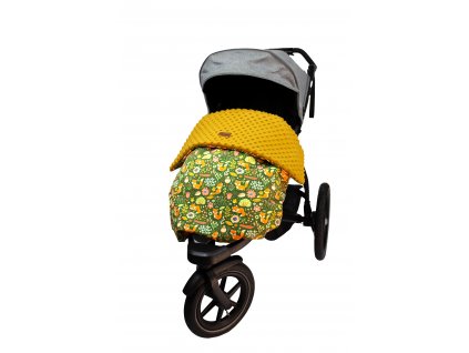 Nepadací deka do kočárku Urban Glide/Glide Deka, kterou dítě neodkope.