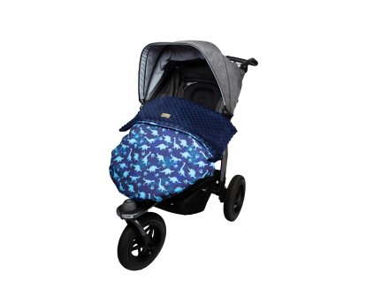 Fixierbare Decke für das Kinderwagen mit festem Sicherheitsbügel