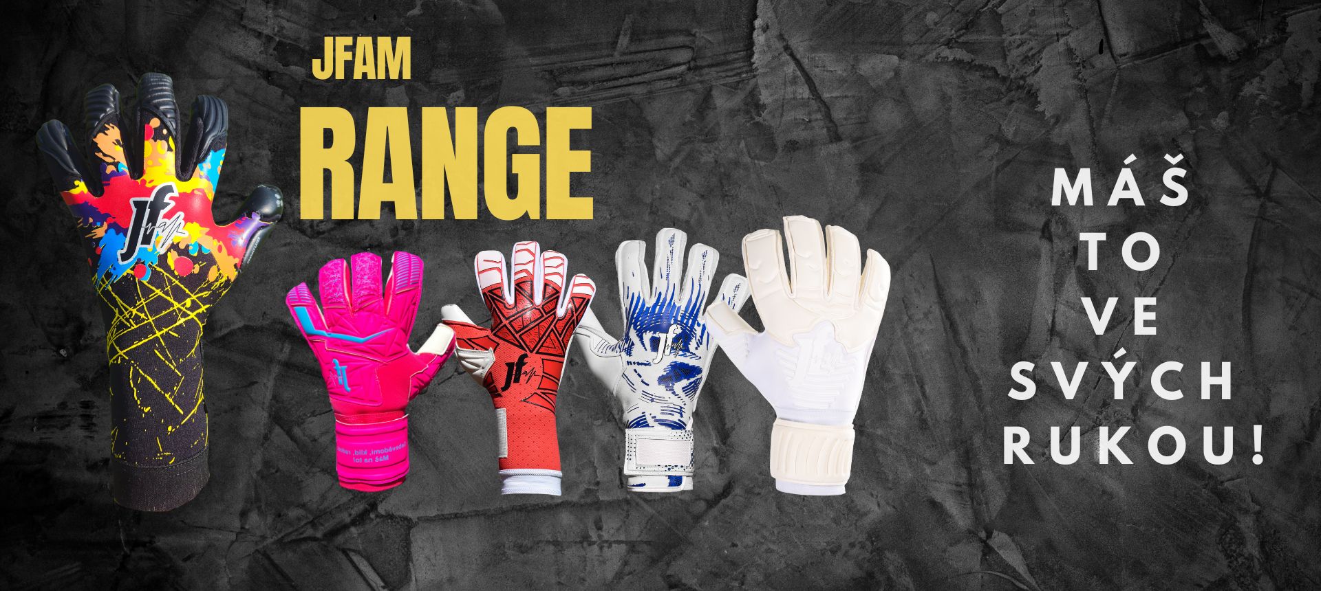 Brankářské rukavice Jfam