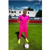 Fotbalový dres růžový brankářský dres