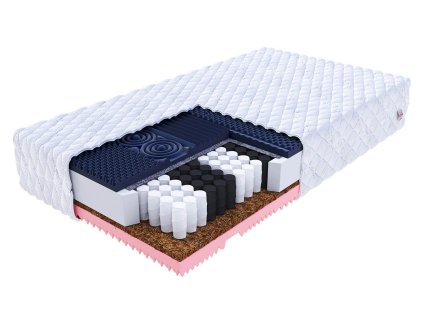 Kokosový matrac s taštičkami Gina 180x200
