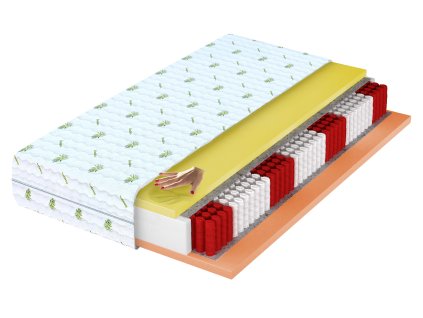 Taštičkový pružinový matrac Ivory 140x200