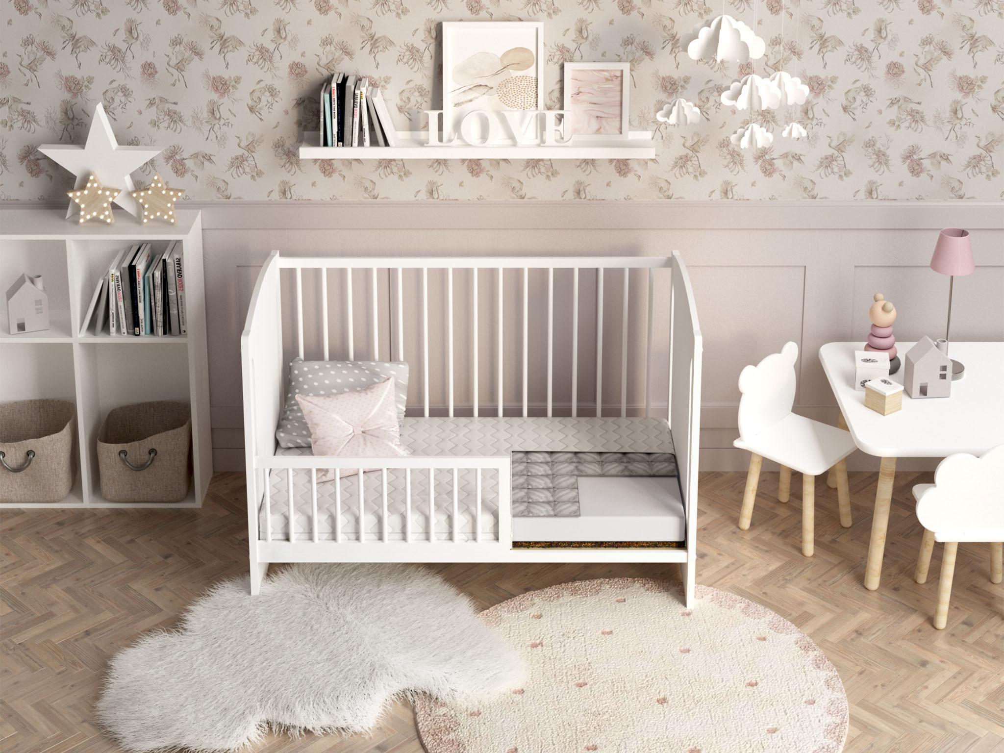 Obojstranný matrac pohánka/kokos 200x90 Bambino Console