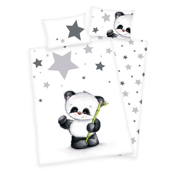 Detské obliečky Malá panda 100/135+40/60