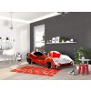 Detská posteľ auto 180x90 - červená