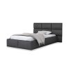 Čalúnená posteľ 120x200 s úložným priestorom Dony - grafit