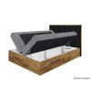 manželská boxspringová posteľ WOOD 1