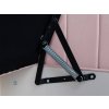 Ružová váľanda s úložným priestorom Teodor 90x200 zdvíhací mechanizmus